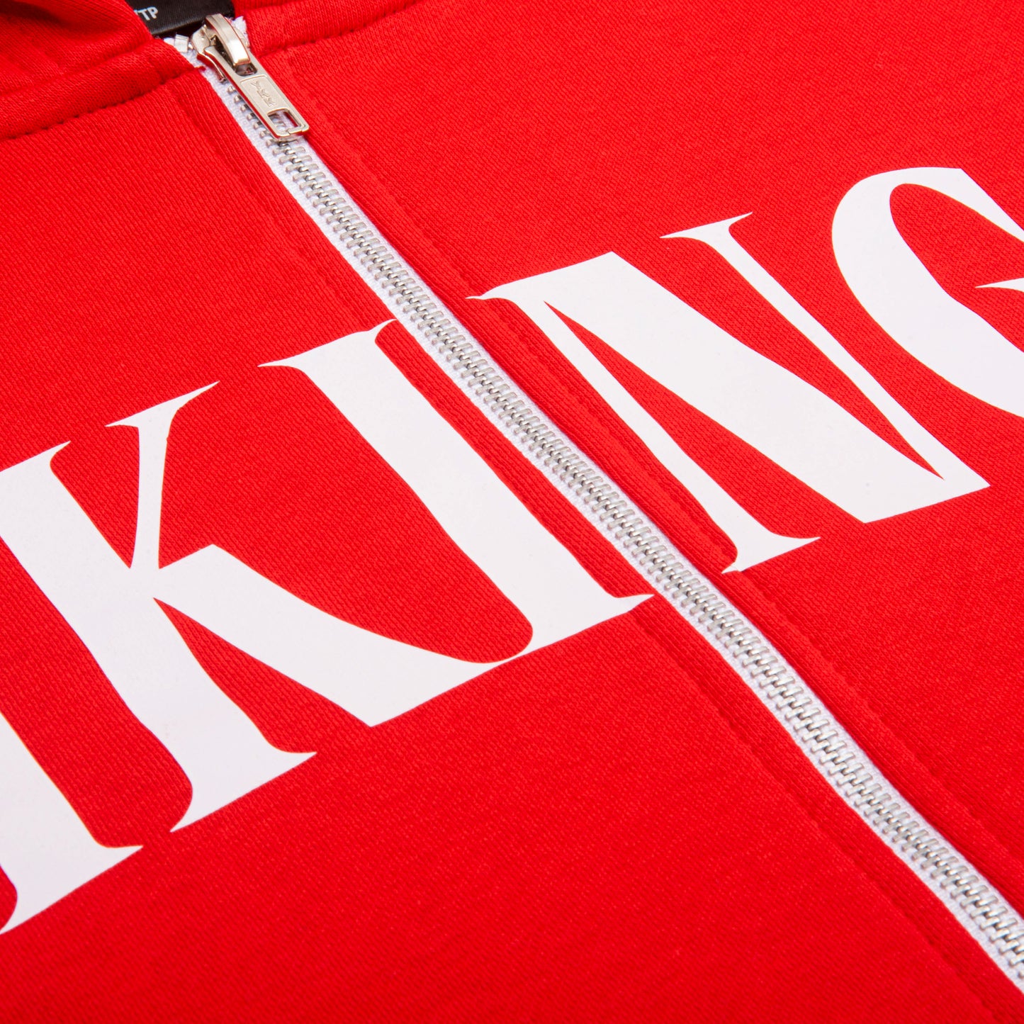 OMERTA VIKINGZ ZIP-UP HOODIE - ROUGE