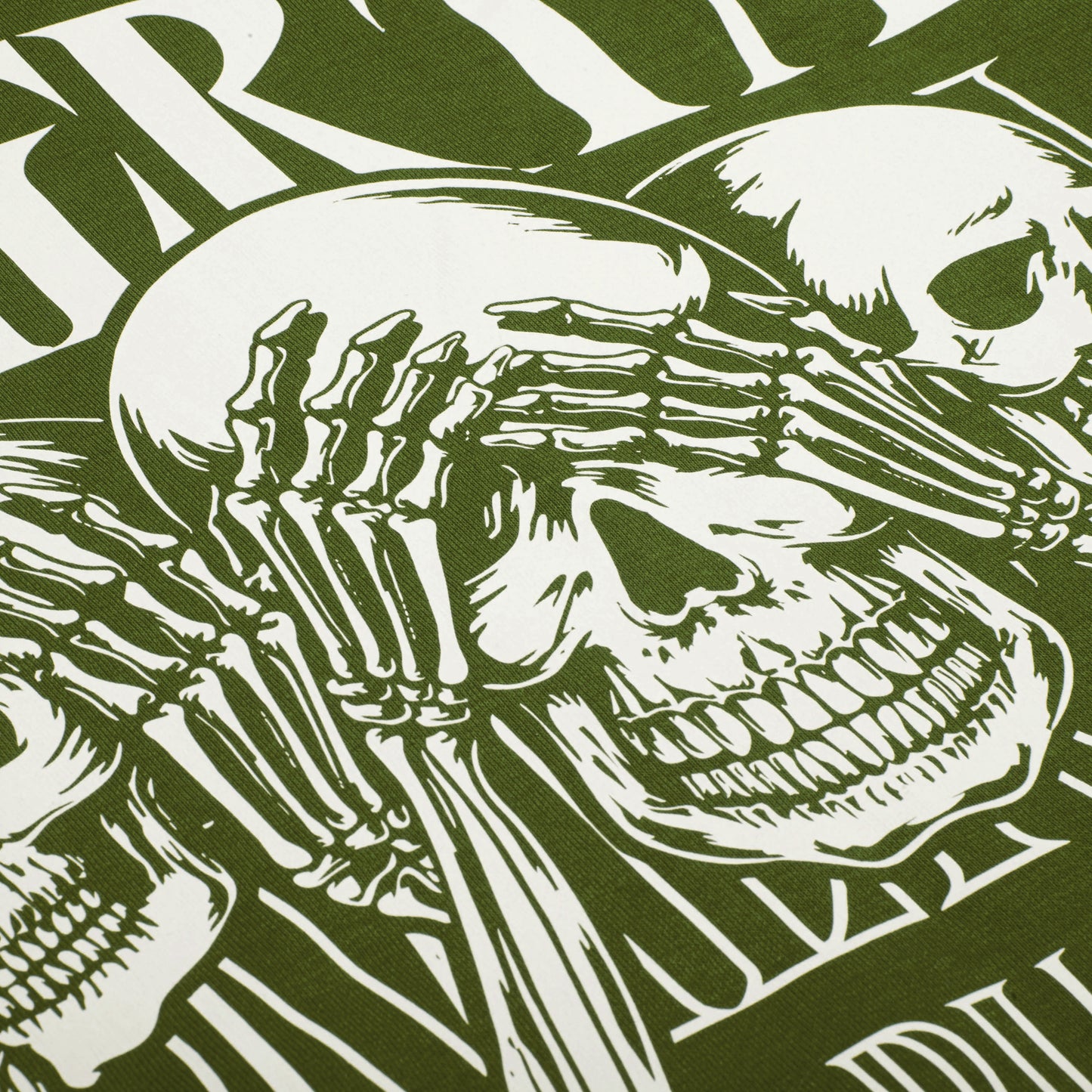 OMERTA VIKINGZ ZIP-UP HOODIE - VERT FORÊT