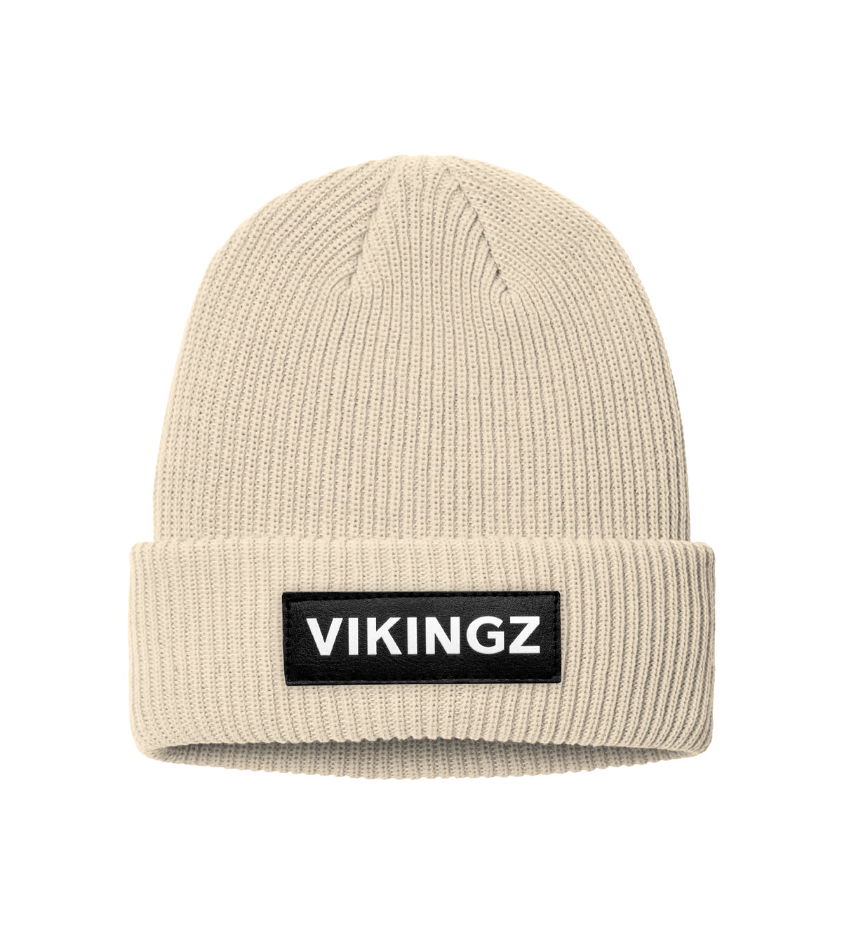 Tuque Vikingz Beige — Les Vikingz Streetwear Montréal
