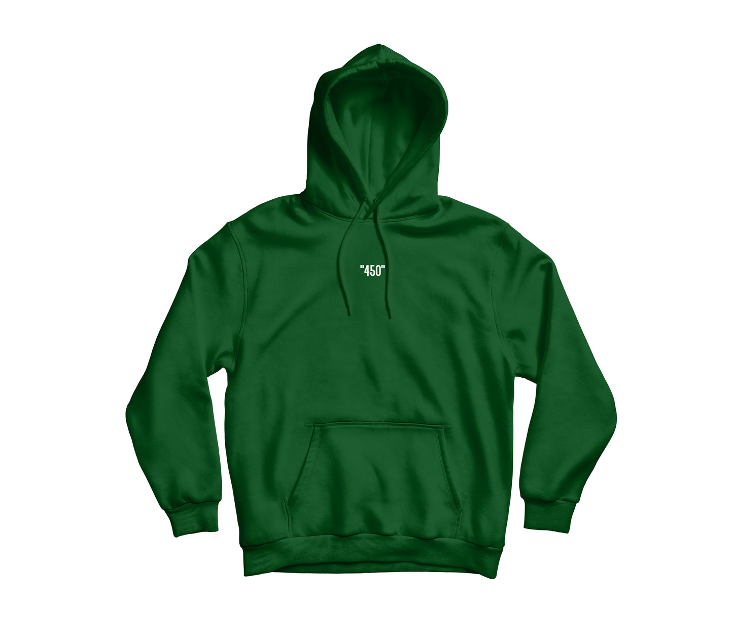 HOODIE VERT FORET - 450