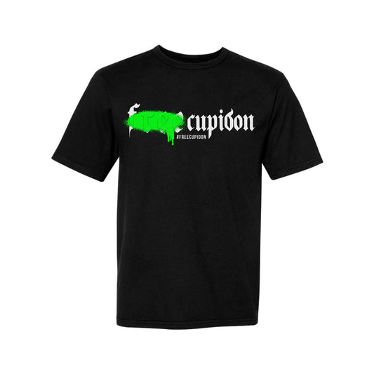 T-shirt - FreeCupidon Green Splash
