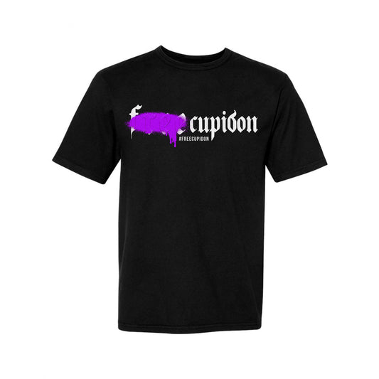 T-shirt - FreeCupidon Purple Splash