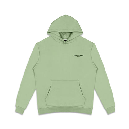Hoodie Seiha Studios Matcha vert front