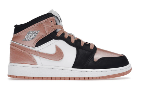 Jordan 1 Mid Light / Madder Root (GS)