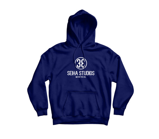 HOODIE BLEU MARIN - SEIHA STUDIOS