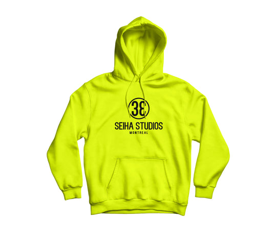 HOODIE JAUNE FLASH - SEIHA STUDIOS