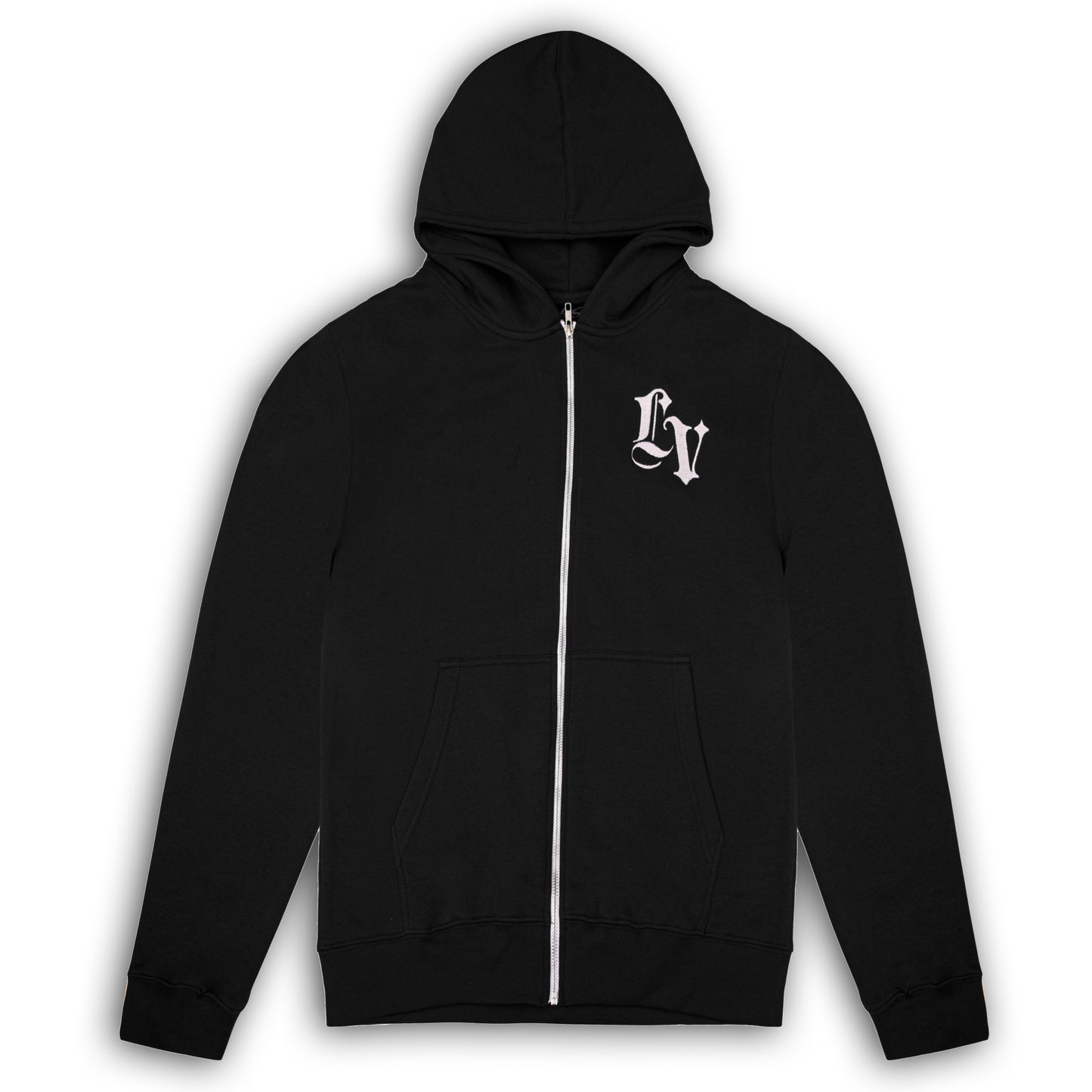 SWEAT À CAPUCHE ZIPPÉ LV NOIR