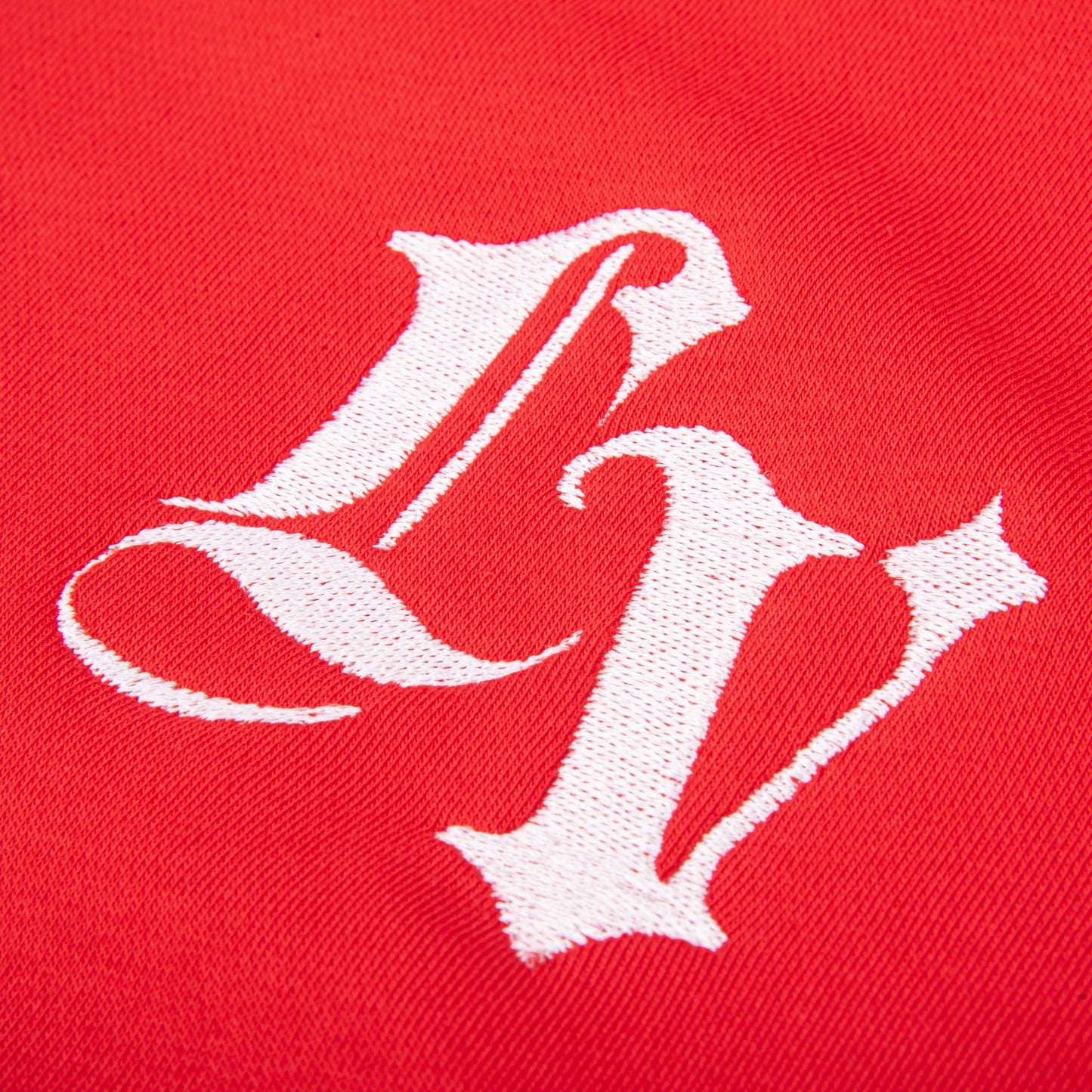 SWEAT À CAPUCHE ZIPPÉ LV ROUGE