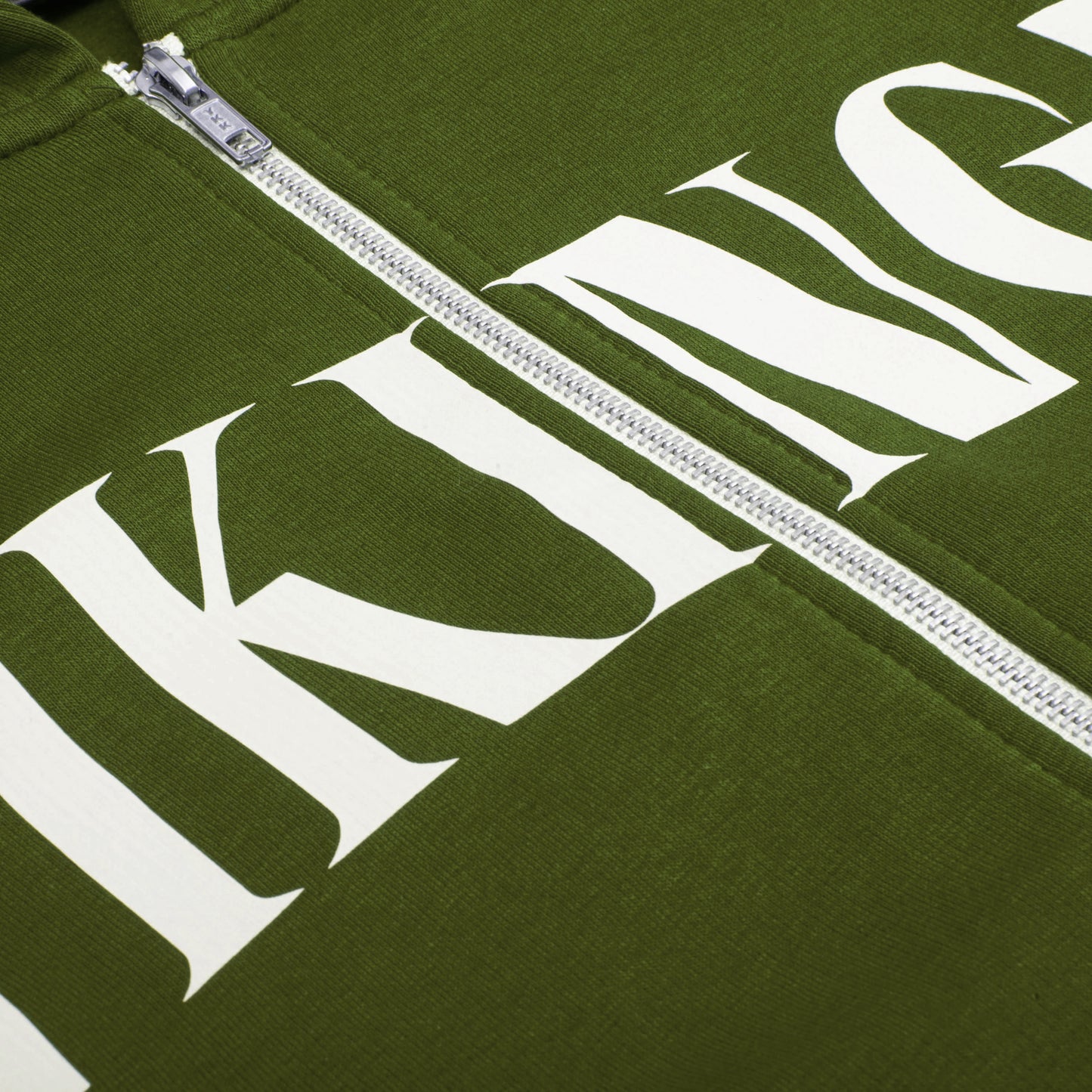 OMERTA VIKINGZ ZIP-UP HOODIE - VERT FORÊT