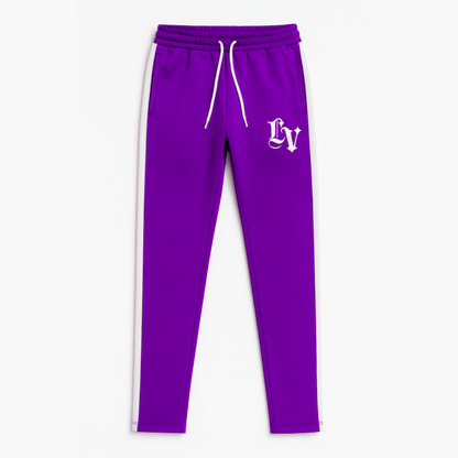 Vikingz Track Pants Mauve front