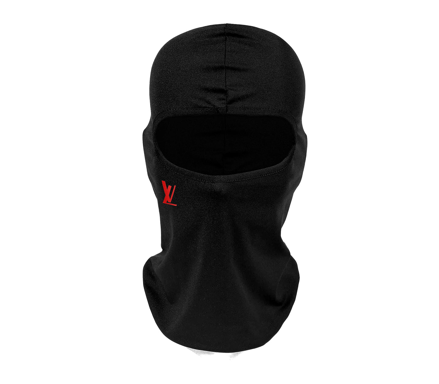 SKI MASK NOIR LV ROUGE