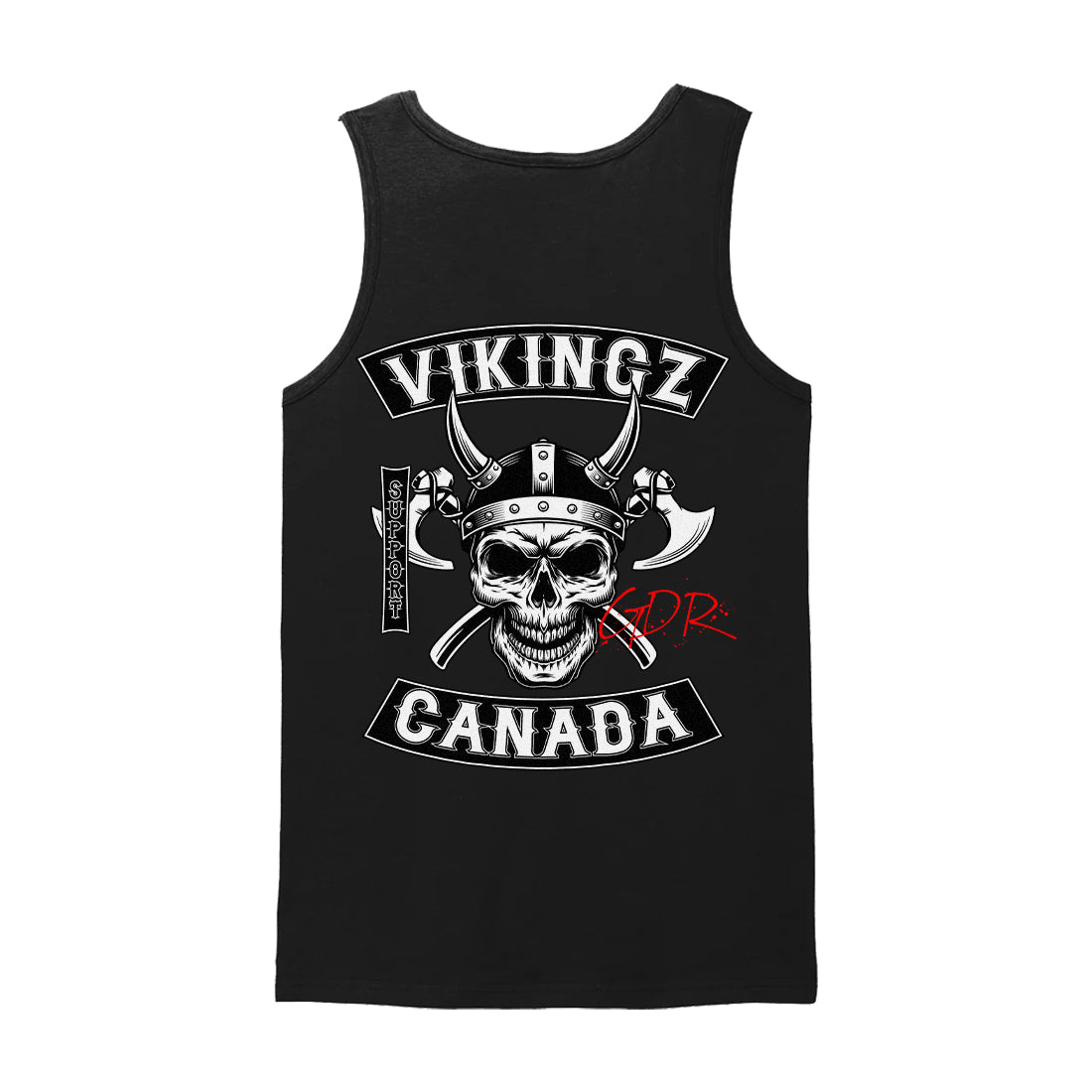 Vikingz Canada Tank Top — Noir