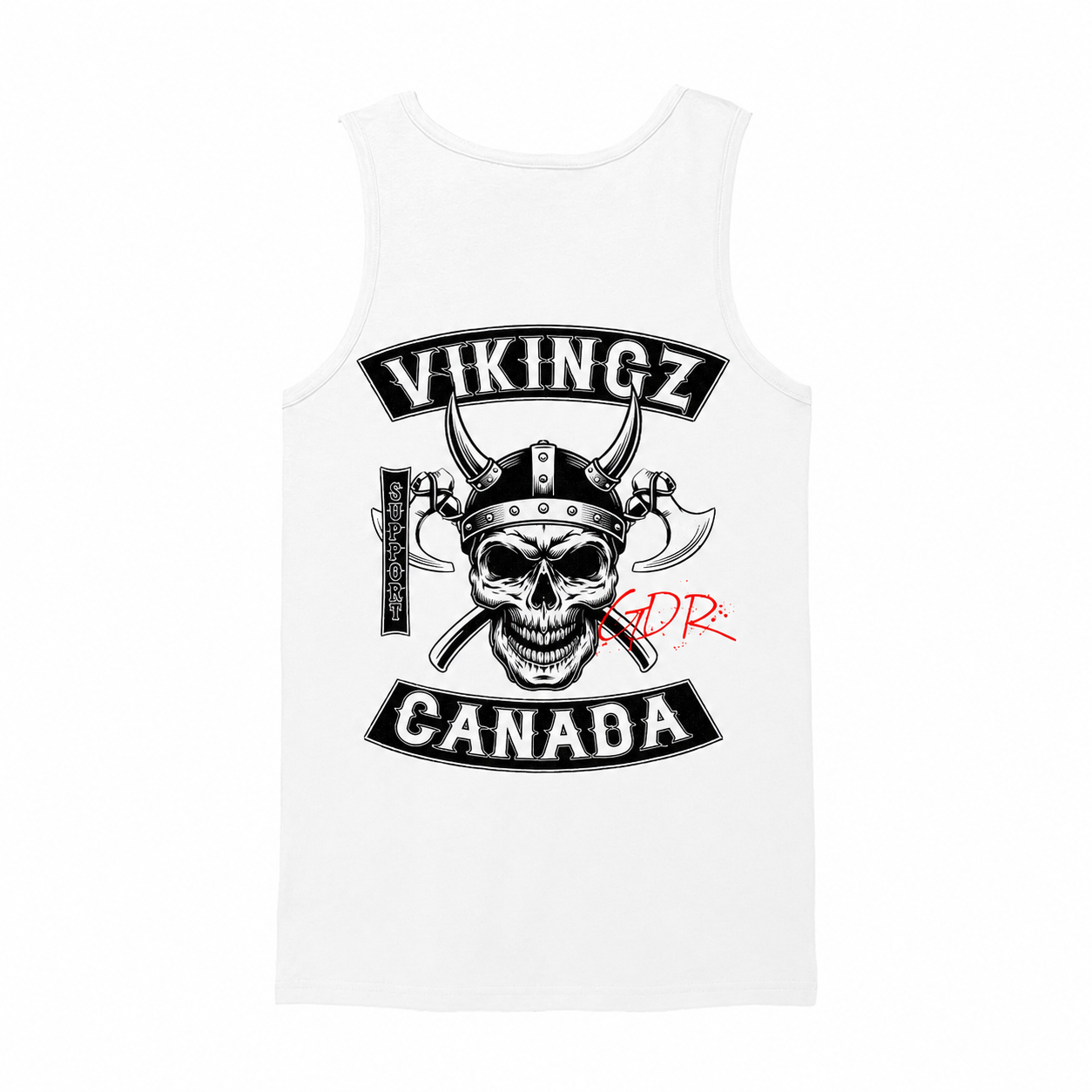 Vikingz Canada Tank Top — White