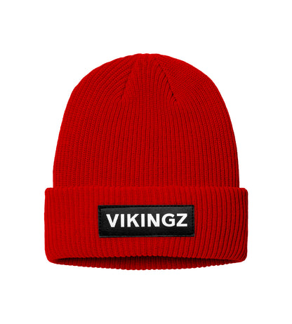 Tuque Vikingz Rouge — Les Vikingz Streetwear Montréal