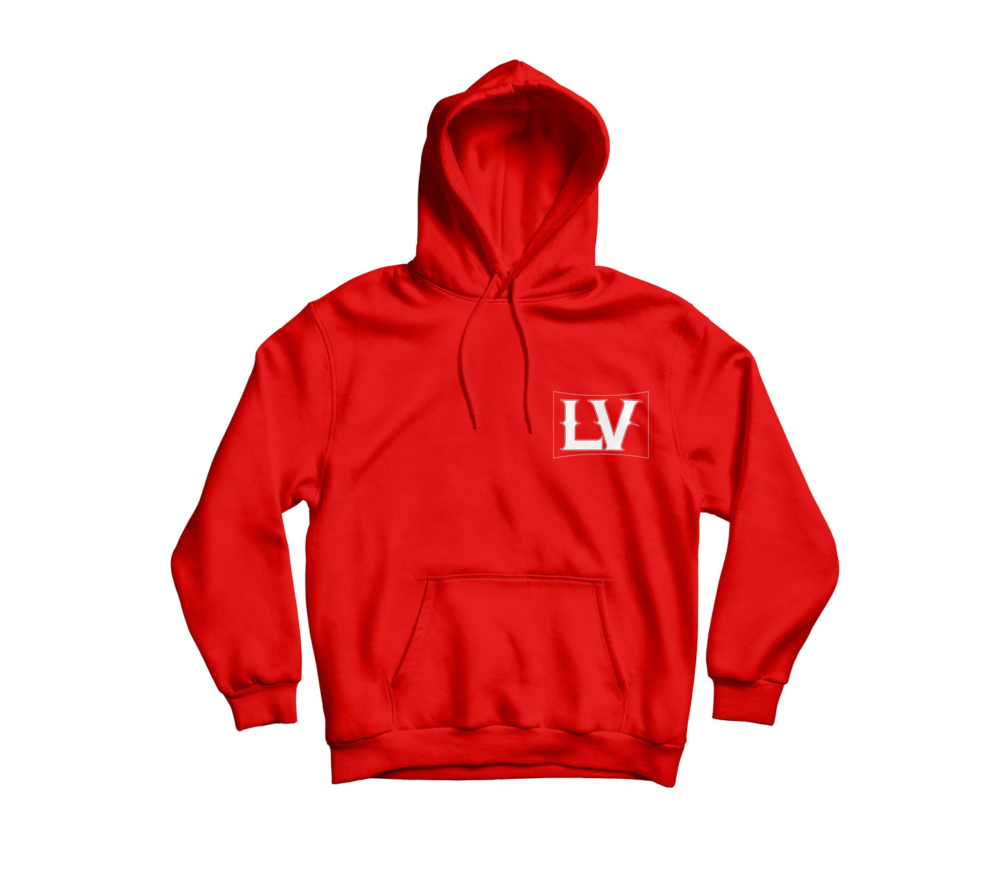 Hoodie Vikingz Canada Rouge front — Les Vikingz