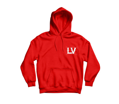 Hoodie Vikingz Canada Rouge front — Les Vikingz