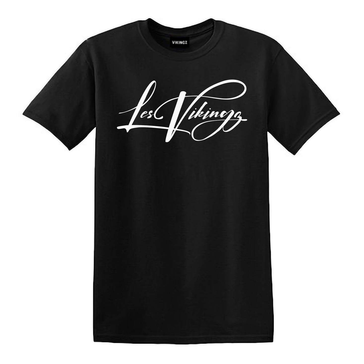 T-SHIRT NOIR - SIGNATURE LES VIKINGZ